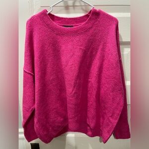 Vince Camuto Fuchsia Women's Sweater, Large